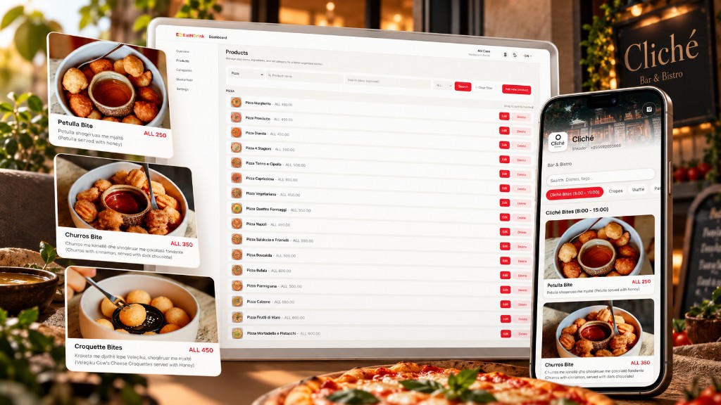 Eat N Drink: project showcase