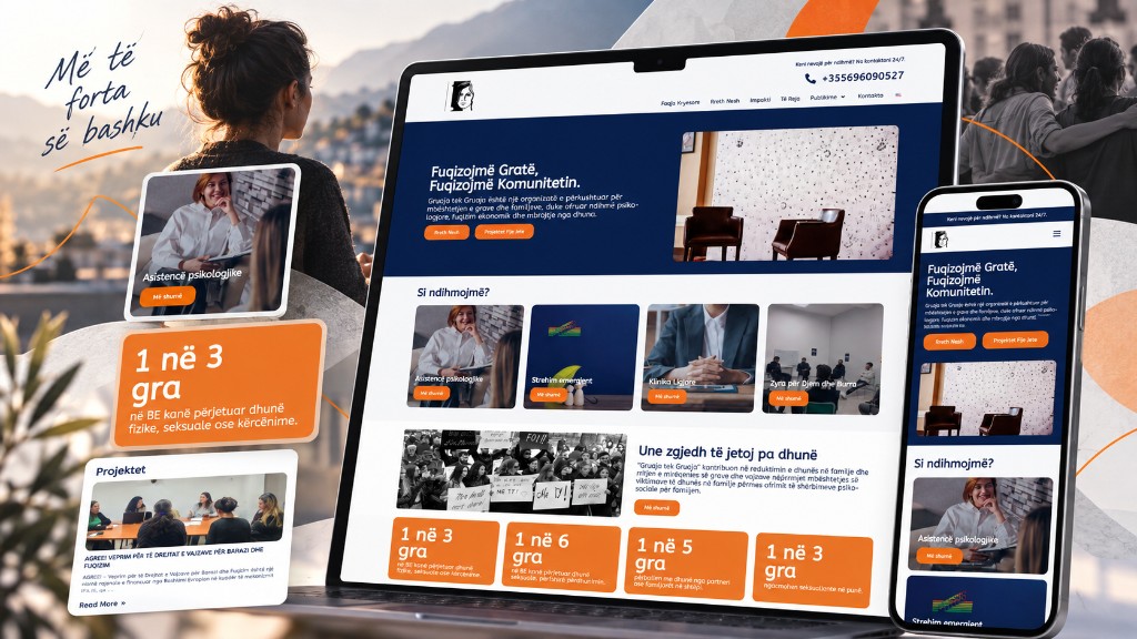 Gruaja tek Gruaja: project showcase