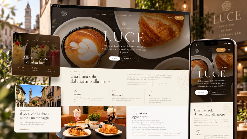 Luce Delizia: project showcase