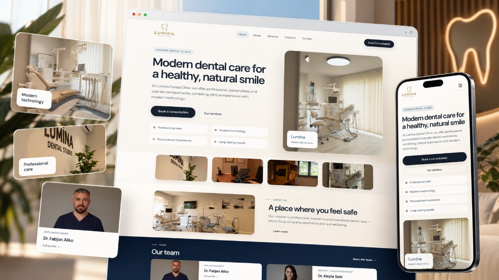Lumina Dental: project showcase