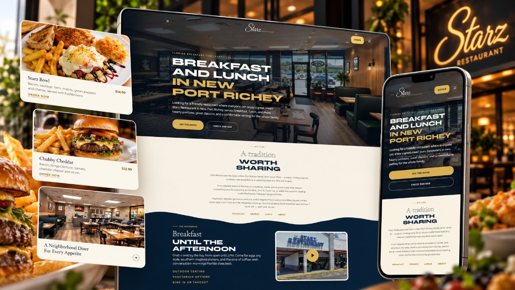 Starz Restaurant: project showcase