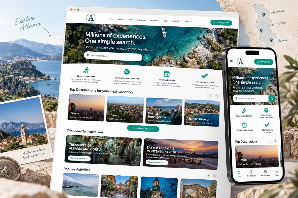 Travel Albania & More: project showcase